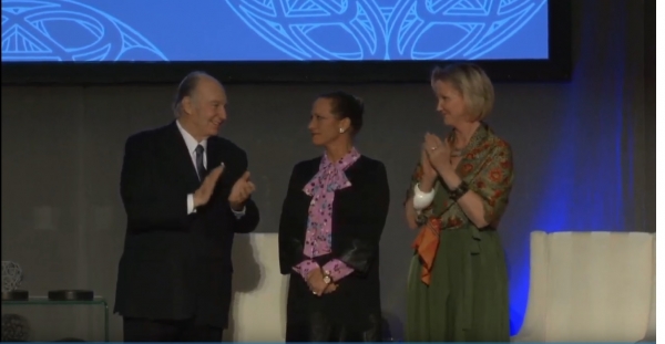 Hazar Imam with Princess Zahra at the Annual Global Pluralism Award held in Ottawa 2019-11-20 Hazar Imam with Princess Zahra at the Annual Global Pluralism Award held in Ottawa 2019-11-20
